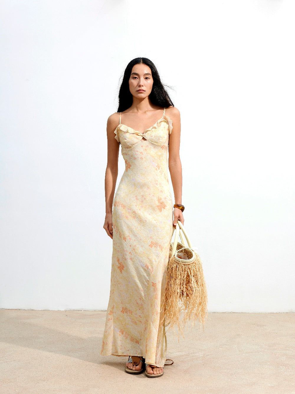 Floral Summer Vacation Dress