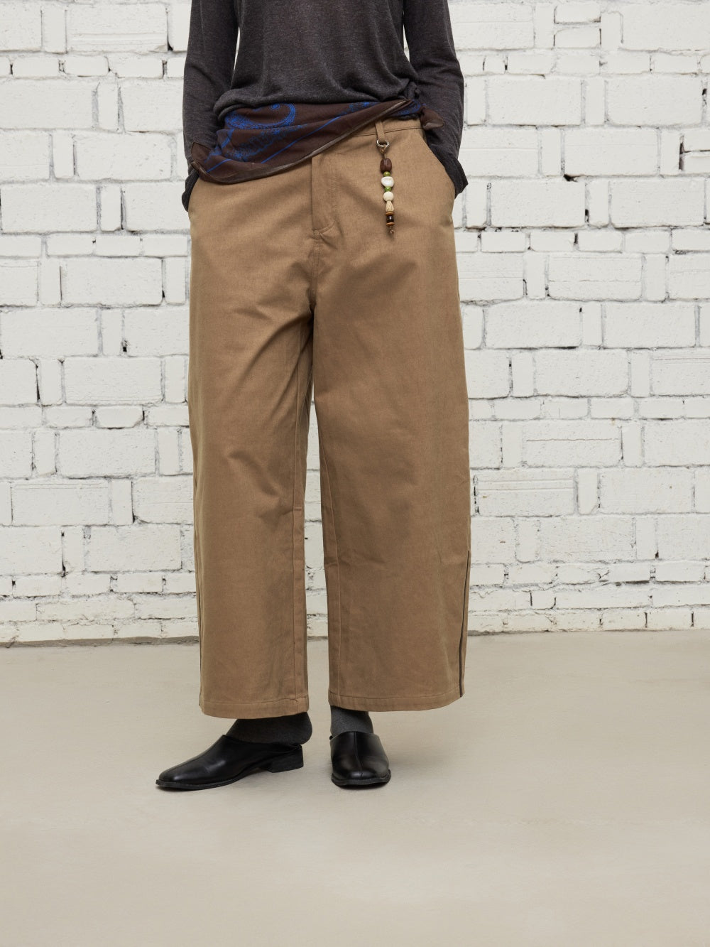 Classic straight-leg pants
