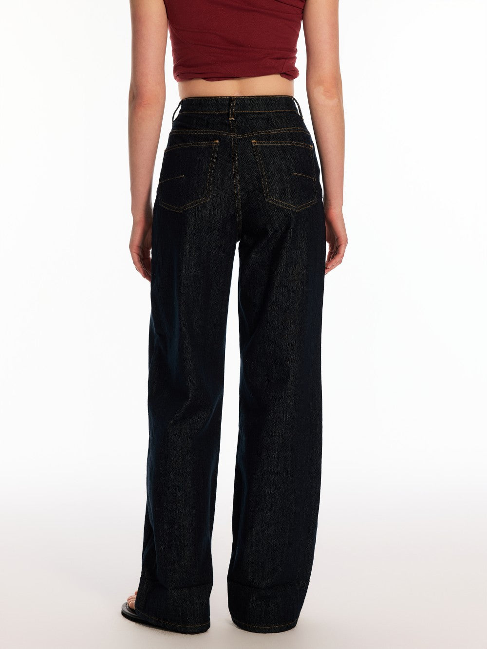 Vintage straight-leg jeans
