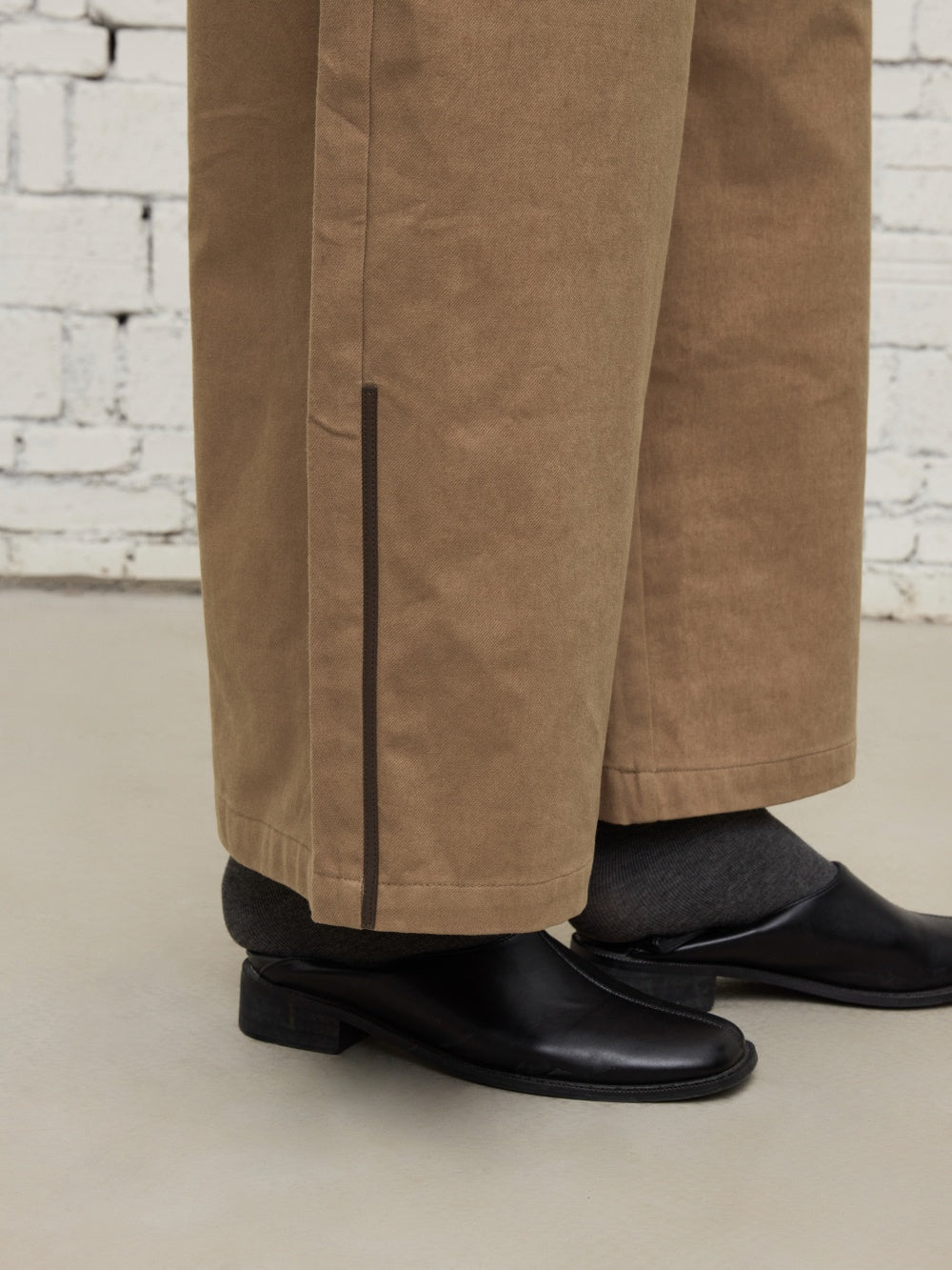 Classic straight-leg pants