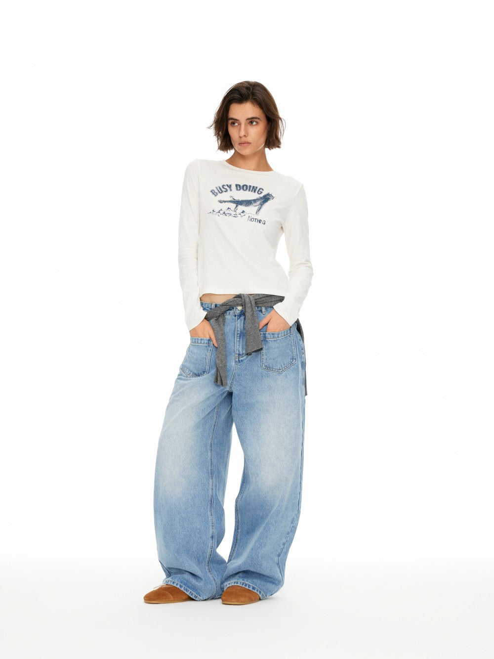 Light Wash Classic Jeans
