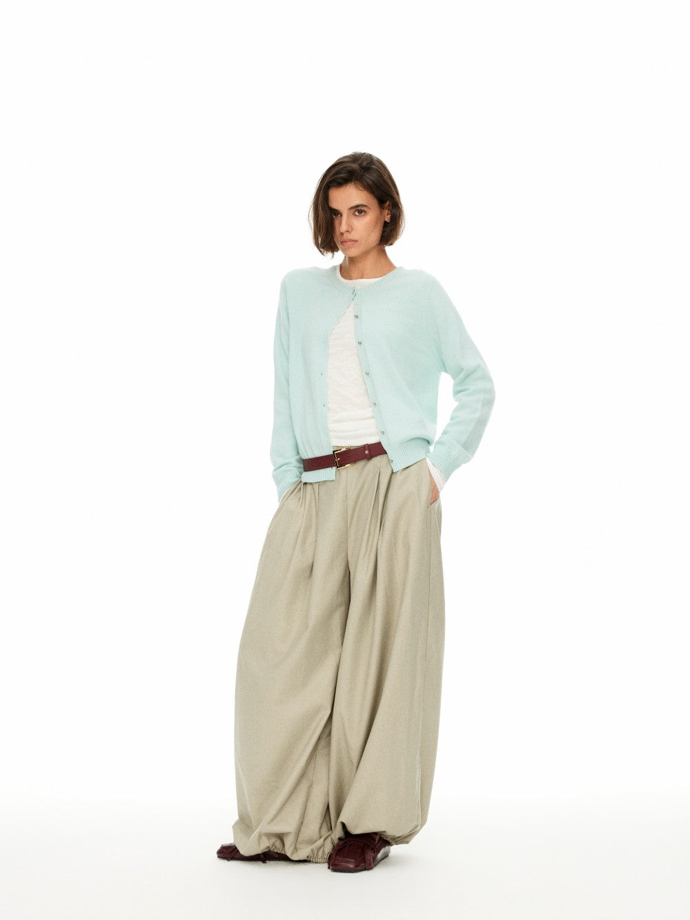 Oversized Balloon Cargo Pants