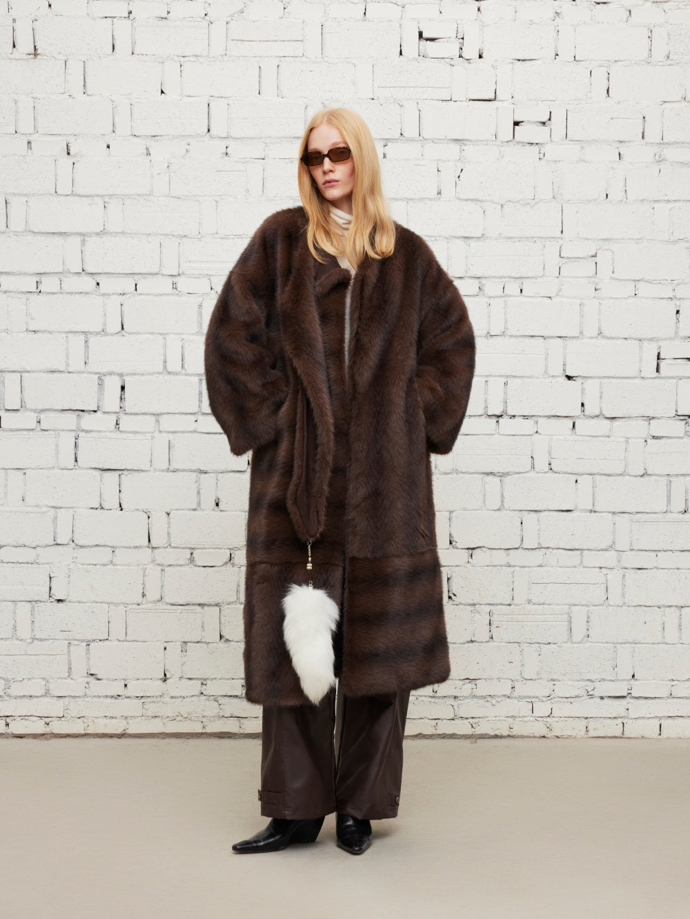 Environmentally friendly fur coat