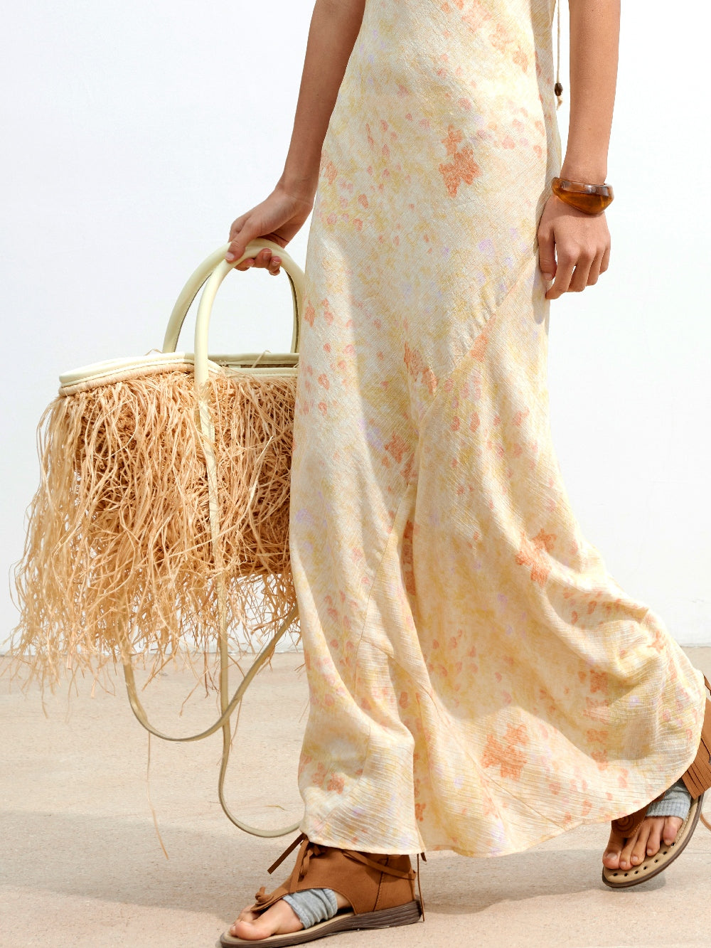 Floral Summer Vacation Dress