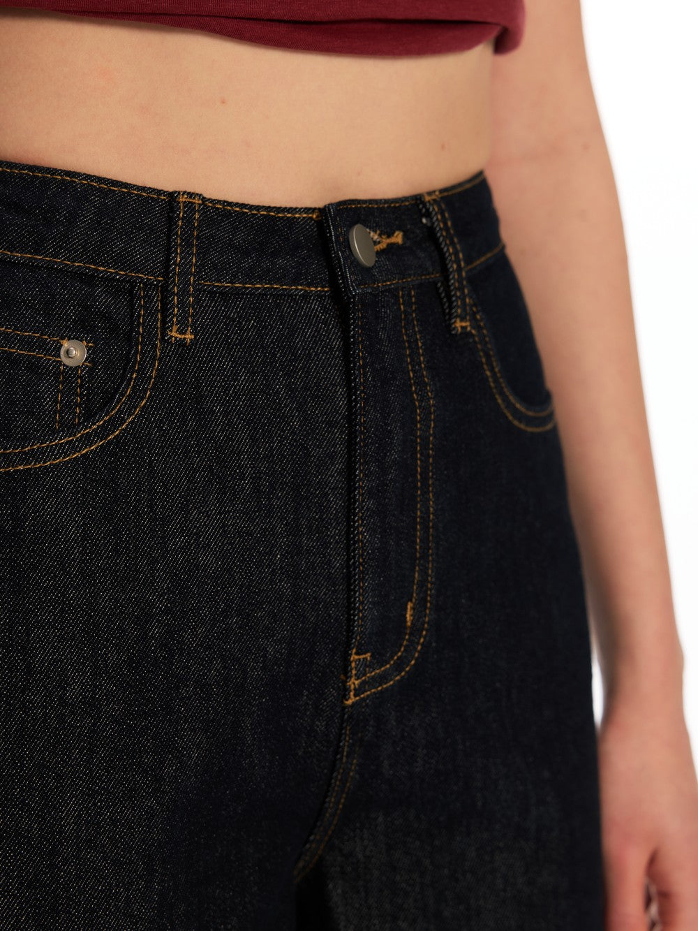 Vintage straight-leg jeans