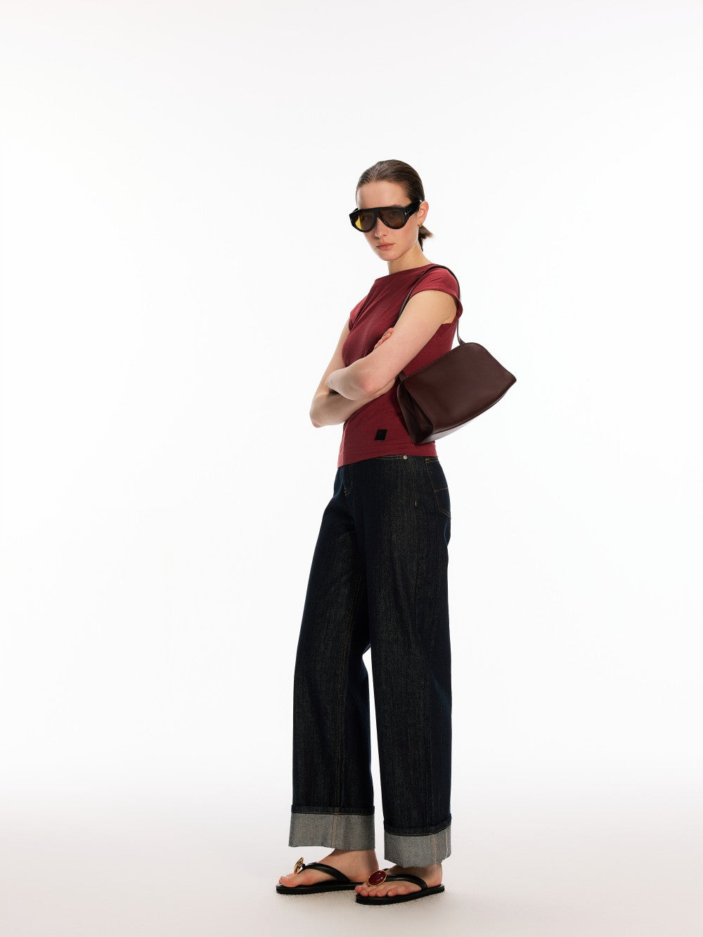 Vintage straight-leg jeans