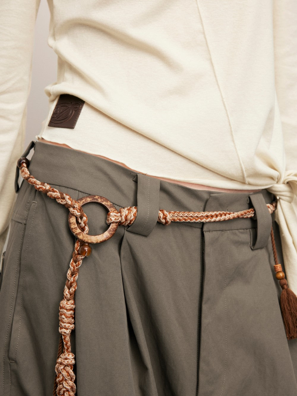 Wide-Leg Casual Pants