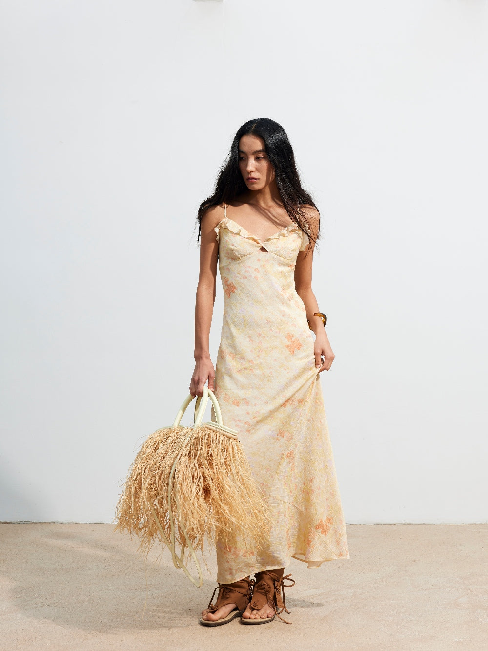 Floral Summer Vacation Dress