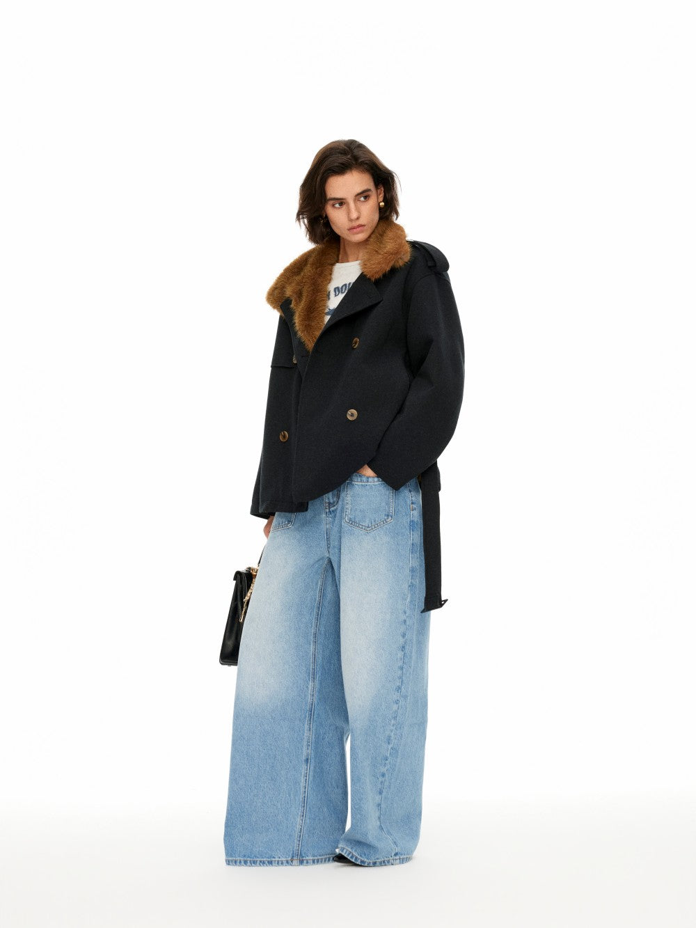 Long-staple Cotton Oversized Puffer Jacket