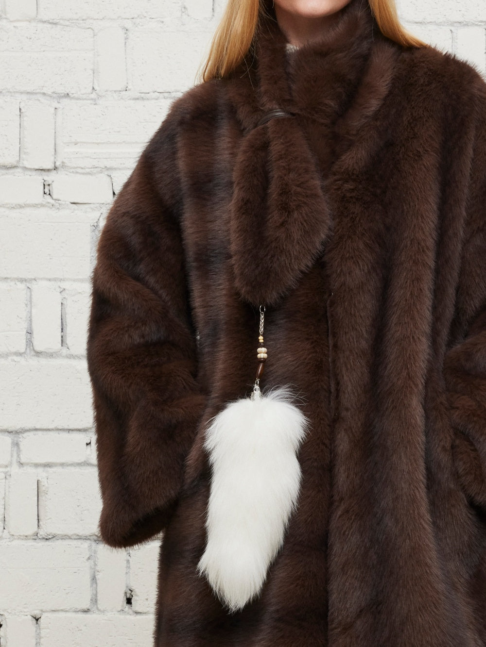 Environmentally friendly fur coat